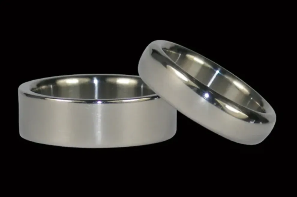 Classic Style Titanium Ring Number One