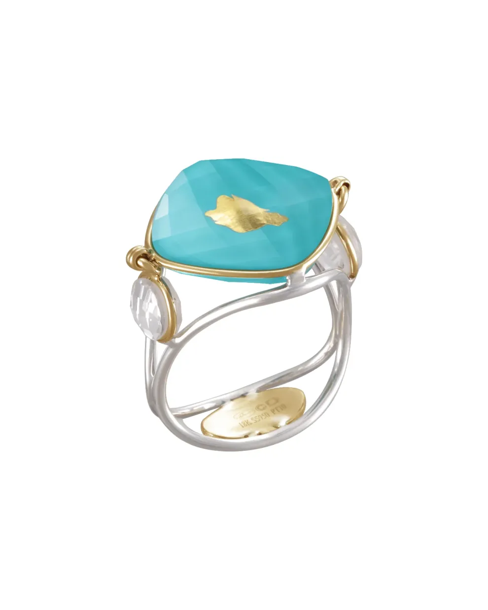 18K Treasure Island Ring